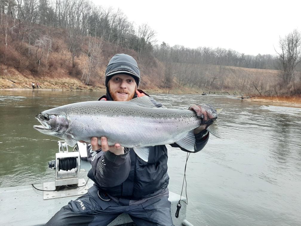 Big Manistee River Guide Service Fishing Report, Salmon, Steelhead, Trout, Coho